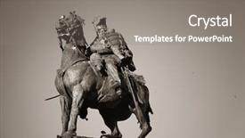  Presentation with king queen bishop - Slide deck having del duomo in italian milan background and a gray colored foreground