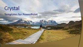  Presentation with japan beautiful landscape mountain fuji - Cool new theme with del paine national park chile backdrop and a lemonade colored foreground