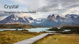  Presentation with japan beautiful landscape mountain fuji - Cool new slide set with del paine national park chile backdrop and a lemonade colored foreground