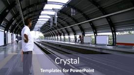  Presentation with metro train - 