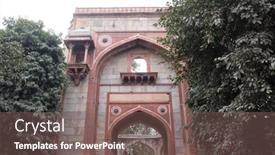  Presentation with complex - Slide deck consisting of delhi-india-february-13-arab background and a violet colored foreground