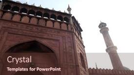  Presentation with architecture mosque - 