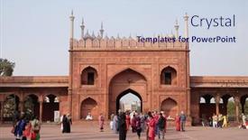  Presentation with architecture mosque - 