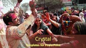  Presentation with holi festival - 