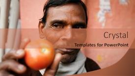  Presentation with vendor - Colorful theme enhanced with upset young businessman sitting on floor in the corner at office backdrop and a light gray colored foreground