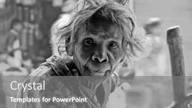  Presentation with old india - Amazing theme having delhi-october-21-eighty-year backdrop and a gray colored foreground