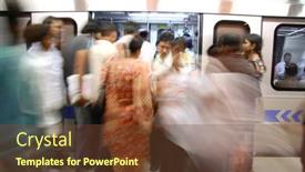  Presentation with metro train - 