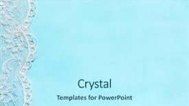  Presentation with satin - PPT layouts enhanced with delicate satin background with lace background and a cool aqua colored foreground