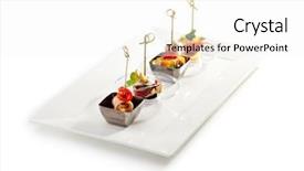  Presentation with mexican food delicious taco shells - Audience pleasing PPT layouts consisting of delicious buffet food on white backdrop and a white colored foreground