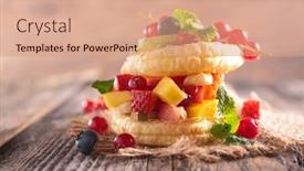  Presentation with dessert - 