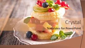  Presentation with dessert - 