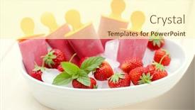  Presentation with food ice - 