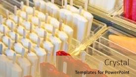  Presentation with ice - PPT theme featuring delicious-italian-ice-creams background and a yellow colored foreground