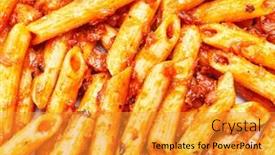  Presentation with macaroni - 