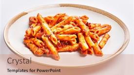  Presentation with macaroni - 