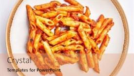  Presentation with macaroni - 