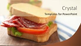  Presentation with sandwich - 