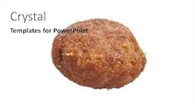  Presentation with dog food - Presentation enhanced with delicious-single-dog-food-ball background and a white colored foreground