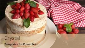  Presentation with strawberry - 