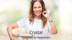  Presentation with moving in - Colorful PPT layouts enhanced with delivery excellence - middle age hispanic woman moving backdrop and a lemonade colored foreground