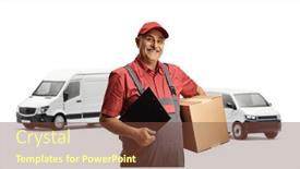  Presentation with delivery van - 