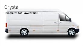  Presentation with delivery van - 