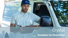  Presentation with delivery van - 