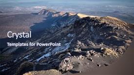  Presentation with win as one - Colorful presentation theme enhanced with schiena dell'asino is one backdrop and a ocean colored foreground