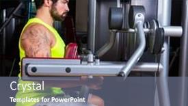  Presentation with fly - Cool new PPT theme with deltoids-fly-machine-man backdrop and a seafoam green colored foreground