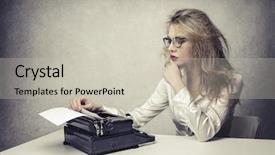  Presentation with writing the text human rights - Slides enhanced with ionian sea in lefkada greece kathisma beach background and a teal colored foreground