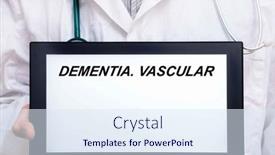  Presentation with dementia - PPT layouts consisting of dementia-doctor-with-rare background and a sky blue colored foreground