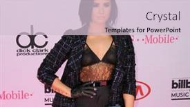  Presentation with las vegas - Colorful slide deck enhanced with demi-lovato-at-the-2016 backdrop and a lemonade colored foreground