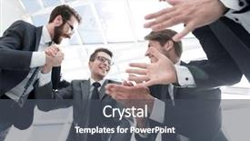  Presentation with group - Theme with demonstration - bottom view a group background and a dark gray colored foreground