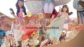  Presentation with burn - Colorful presentation theme enhanced with closeup view of old wooden house details of closed window and lantern backdrop and a dark gray colored foreground