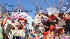  Presentation with burn - Slide set with portrait of a handsome man with a beard and a protective mask man in bright winter jacket and hat winter extreme background and a mint green colored foreground