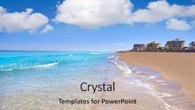  Presentation with les enfant handicap - Presentation theme featuring denia las marinas les bovetes background and a  colored foreground