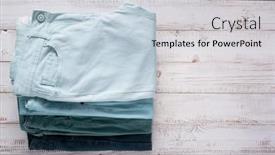  Presentation with texture jeans texture denim - PPT theme with denim-jeans-on-old-wooden background and a light gray colored foreground