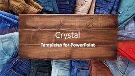  Presentation with texture jeans texture denim - Amazing presentation theme having denim-jeans-on-old-wooden backdrop and a tawny brown colored foreground