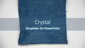  Presentation with denim - Presentation theme enhanced with denim-patch-the-patch-label background and a ocean colored foreground