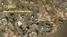  Presentation with mold - Beautiful theme featuring dense-layer-of-mold-texture backdrop and a tawny brown colored foreground