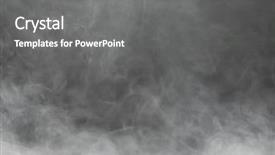  Presentation with smoke - Amazing presentation theme having dense smoke on black background backdrop and a gray colored foreground