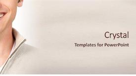  Presentation with dental - Slide deck with dental - man smile background and a lemonade colored foreground