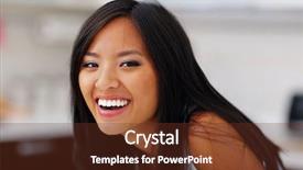  Presentation with portrait of a sleeping sloth - Presentation design enhanced with dental beauty - portrait of a y background and a tawny brown colored foreground