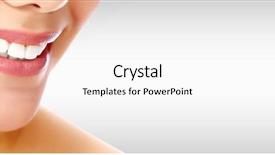  Presentation with maroon grey - Theme featuring dental care - pretty woman smiling background and a pink colored foreground