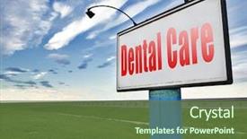  Presentation with oral hygiene - Amazing theme having dental care center oral hygiene backdrop and a  colored foreground