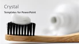  Presentation with eco sustainability - Beautiful presentation design featuring dental-care-sustainability-and-eco backdrop and a white colored foreground