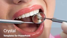  Presentation with dental caries - Audience pleasing slide deck consisting of dental caries - close-up of patient s open backdrop and a  colored foreground