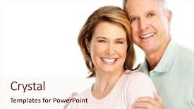  Presentation with love - Audience pleasing slides consisting of anchor and life buoy on a white background backdrop and a light gray colored foreground.