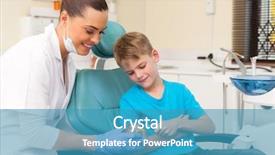  Presentation with teaching - Amazing presentation having dental hygiene education children - friendly female dentist teaching young backdrop and a teal colored foreground
