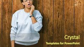  Presentation with african american dental - PPT theme enhanced with dental illness on teeth dentist background and a  colored foreground